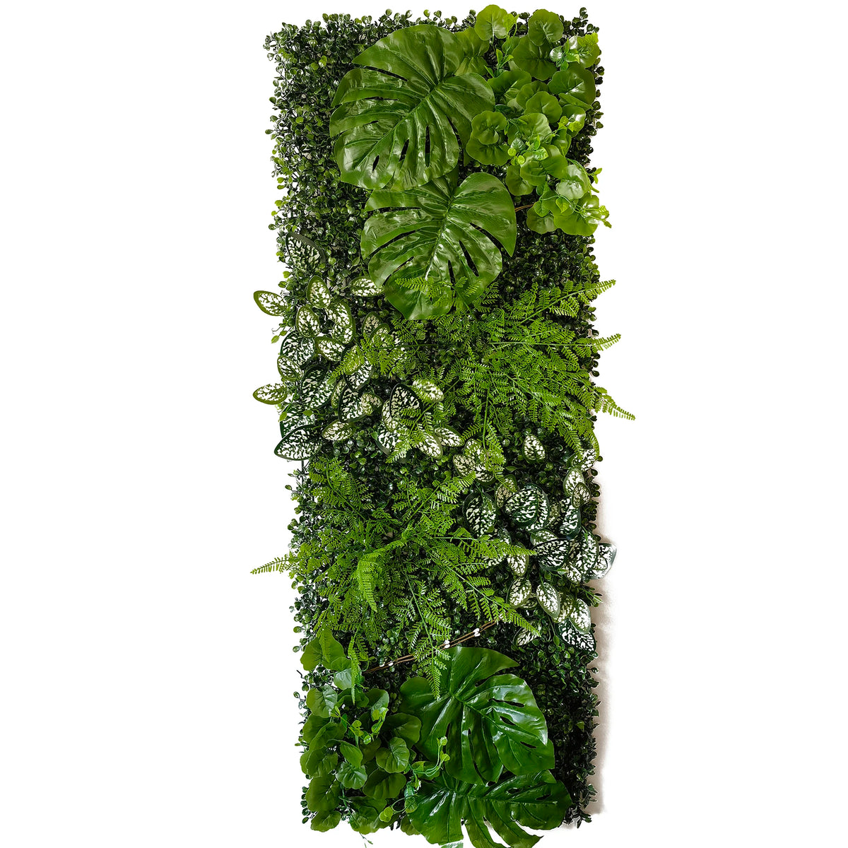 panneau végétal artificiel décoratif fleurs feuilles mur jardin extérieur maison moderne