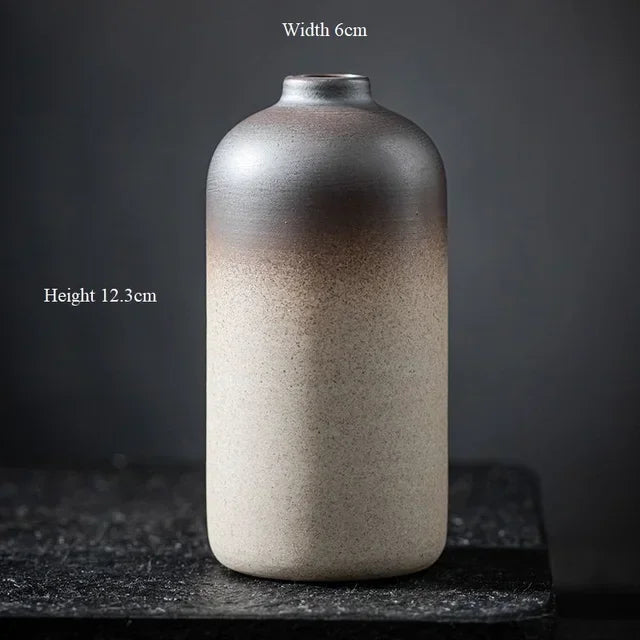 vases céramique modernes minimaliste gris beige texture mat decoration intérieure