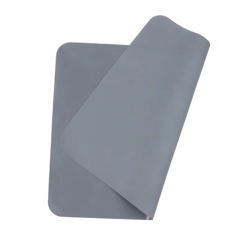 tapis silicone réutiliables 40x30cm bleu gris vert jaune rose moderne respectueux environnement