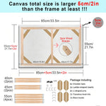 cadre toile bois classique moderne tension 20x25 25x25 30x30 40x60 50x50 cm
