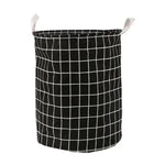 panier linge pliable poignées moderne multicolore imprimé animaux végétaux respectueux environnement