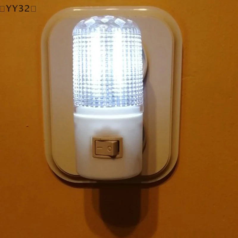 adaptateur prise électrique blanc moderne grille perforations interrupteur on off adhésif led sécurité maison