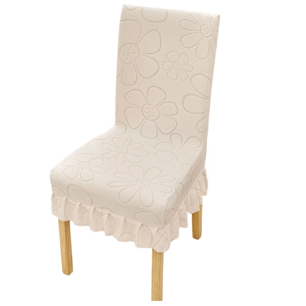 housses chaise fleur imprimée gris bleu clair vert pastel moderne polyester douce