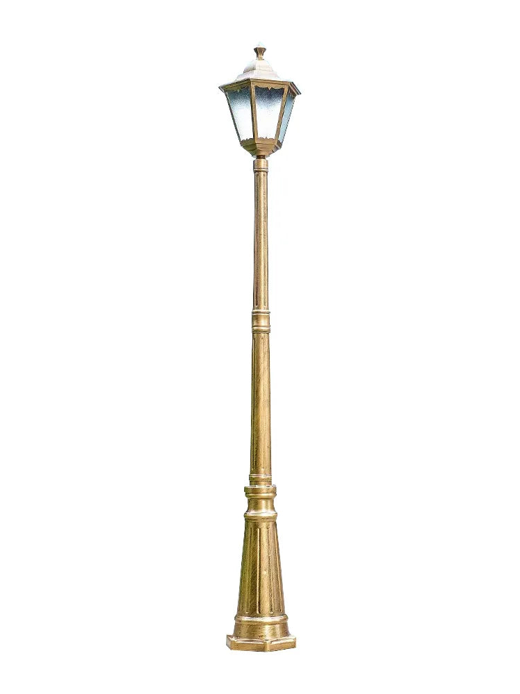 lumière rue extérieure or noir ip65 led moderne classique éclairage public ac 110v 240v