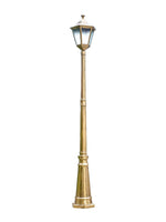 lumière rue extérieure or noir ip65 led moderne classique éclairage public ac 110v 240v