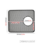 tapis cuisine silicone perforé moderne noir 200°C résistant 46.2cm 31.7cm