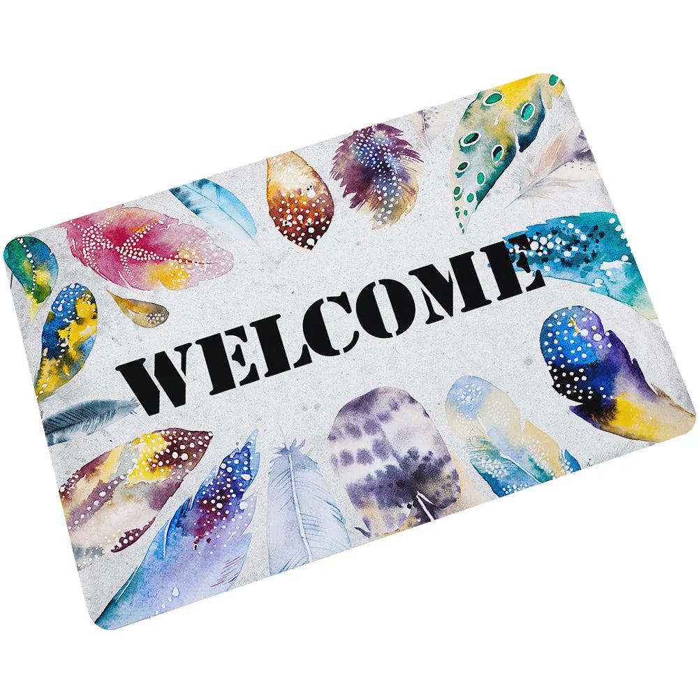 tapis sol antidérapant motif nature 3d effet cracké intérieur extérieur cuisine bain porte