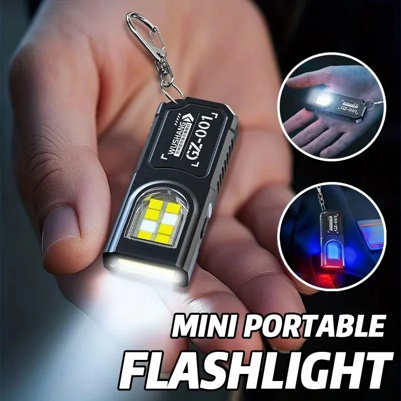 lampe poche rechargeable led zoomable noire éclairage 500mètres camping outdoor