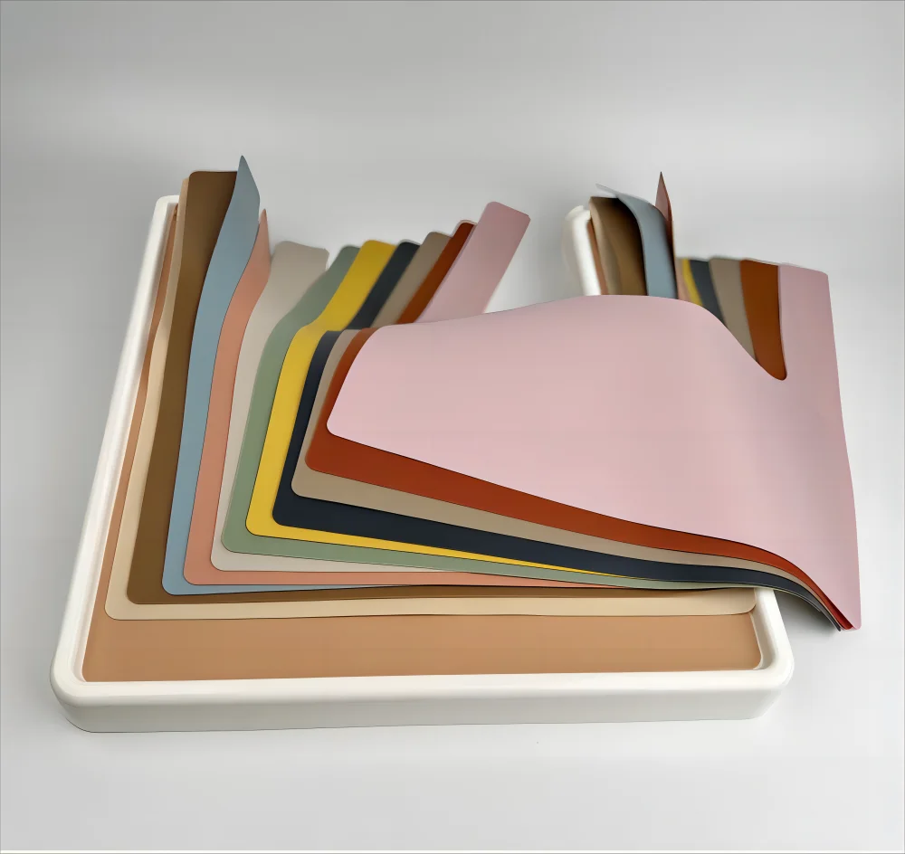 tapis repas silicone moderne adhésif plat respectueux environnement multicolore enfants