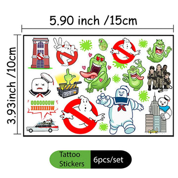 décoration anniversaire ghostbusters assiettes tasses bannières stickers thème festif enfants événement