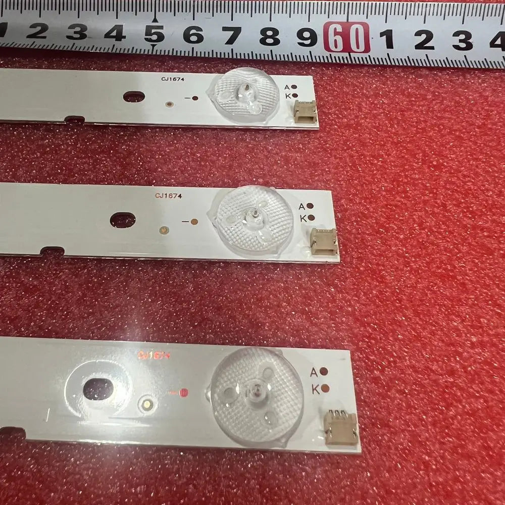 bande led blanc autocollante téléviseur connecteur souder rétroéclairage écran plat