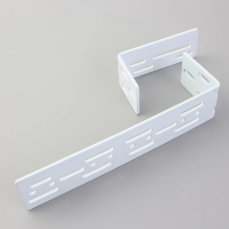 support mural blanc moderne fixe rideaux tringle automatique double simple
