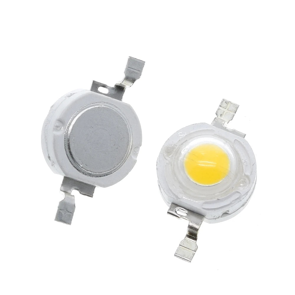 ampoule led blanc jaune ronde lisse moderne clips métalliques haute puissance