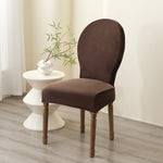 housse chaise moderne velours beige uni protection fauteuil mariage banquethôtel opaque