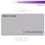 tapis souris grand noir blanc anti dérapant gaming informatique moderne