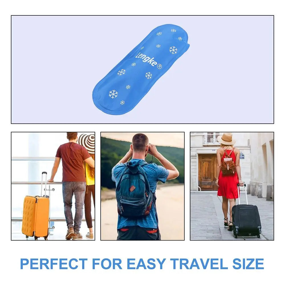 gaine réfrigération bleu flocons neige moderne sac isolation pilules insulin diabète refroidissement travel organizer
