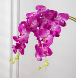 décoration intérieure orchidées artificielles blanc rose modernes 69cm hauteur anniversaire mariage