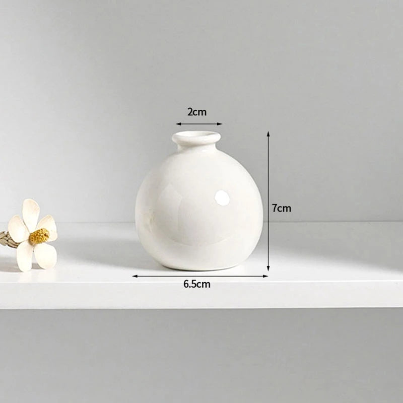 vases décoratifs modernes couleurs blanc rose vert bleu violet rond lissesintérieur maison