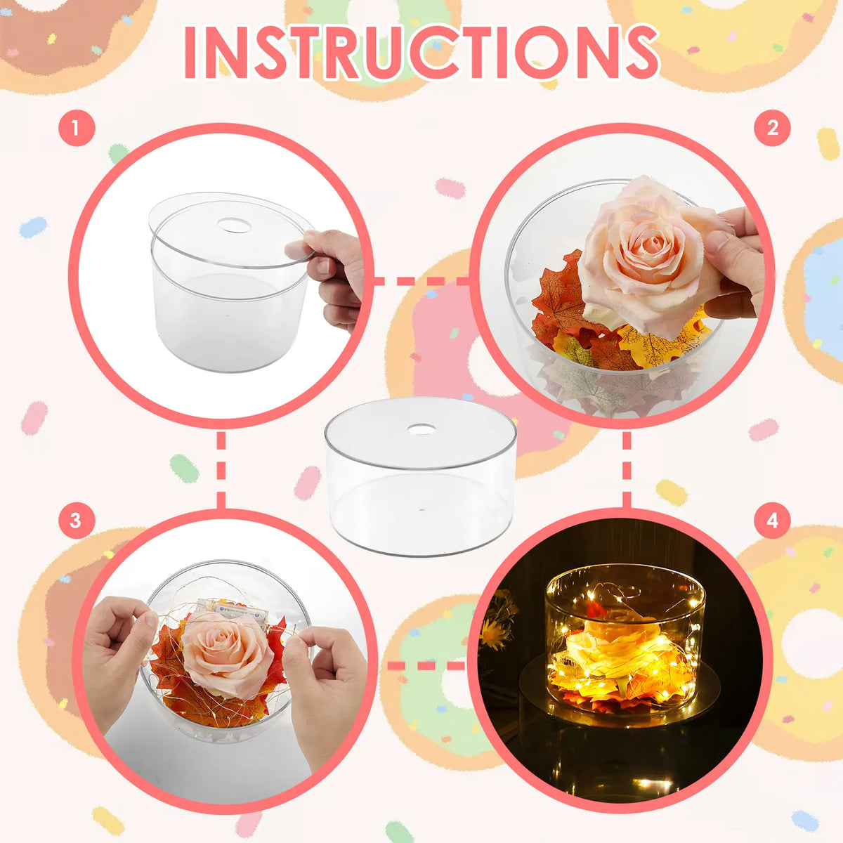 support gâteaux transparent moderne exposition pâtisserie anniversaire mariage décoration table respectueux environnement couvertures motifs