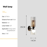 lampe murale contemporaine verre poli argent doré noir blancversible minimaliste chambre salon