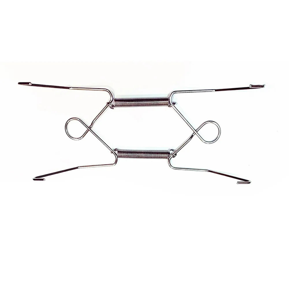 pince plaquettes métalliques modernes décoration extérieure pâques mariage festive argentées