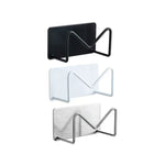 porte curling adhésif blanc rose noir moderne minimaliste métal facile salon chambre