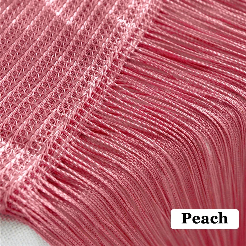 rideau polyester rayé moderne bleu clair violet orange vert rose rouge 100x200cm