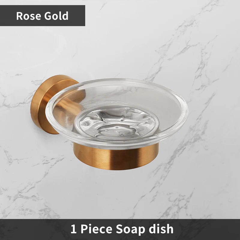 accessoires salle bain or rose moderne porte serviettes porte savon porte papier toiletteporte gobelet