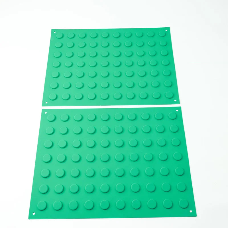 tapis magnétique silicone 12 16 violet circulaire outils médicaux antidérapant réutilisable autoclave ecofriendly