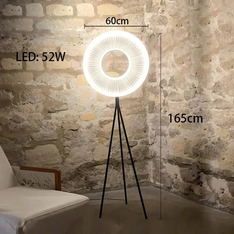 lampes suspendues modernes blanc crème rayures verticales salon chambre hall
