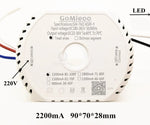 pilote led tension constante 24v 30v 240v ac blanc moderne driver perforations suspension led