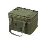 Sac outils camping khaki cartographique 30L 42L poignées cuir intérieur organisateur