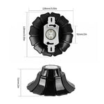 supports lampe blanc plissé moderne E26 E27 certification ROHS UL LVD CEM ABS