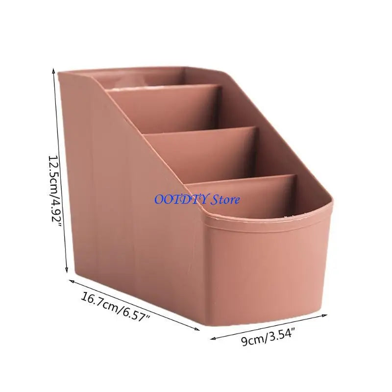 organisateur moderne rose bleu jaune stylos téléphones télécommandes papier magazines 12.5cm 9cm 16.7cm