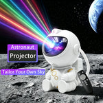 projecteur d'étoiles astronaute blanc moderne télécommande boutons contrôle chambre enfants festifs