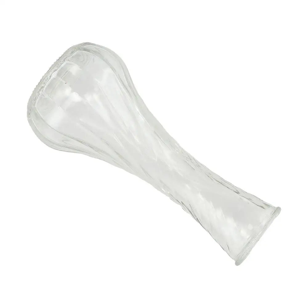 vase transparent gravé classique décoration intérieure plante hydroponique maison festive