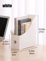 organisateur livres documents plateau plastique couleur beige noir minimaliste modernes snap fit