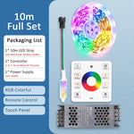 ruban led multicolore pixelé moderne adhésif contrôleur rf 5m 10m