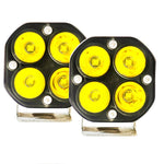 projecteurs led travail 40w ip67 jaune blanc noir modernes robustes