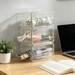 organisateur cordon cheveux transparent moderne fixation clips brosse fer lisser étiquette