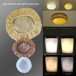 abat jour ruché moderne opac blanc beige gris marron clair led sac rangement