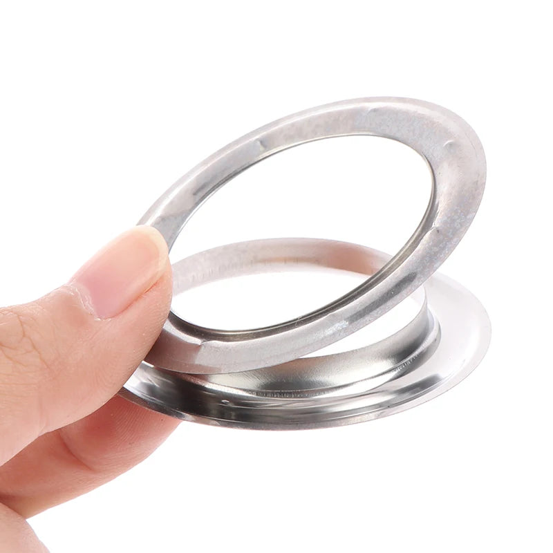 anneaux métalliques argentés industriels 60 paires diamètre intérieur 4cm coton rideau polonais accessoireuminiumallié