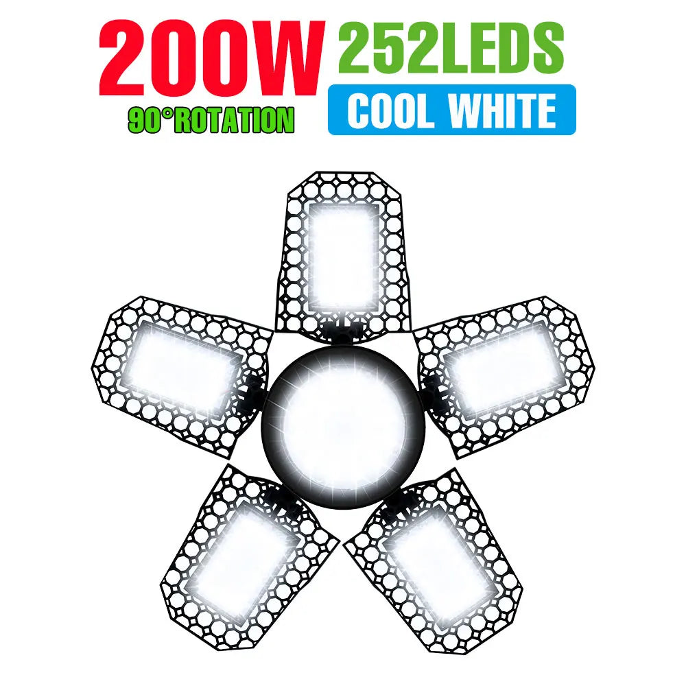 lampe led déformable noir blanche 1000 lumens e27 industrielle moderne