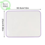 tapis souris moderne adhésif rose bleu vert violet opaques uni