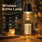 lampe led rechargeable rgb portable veilleuse moderne élégante noir transparent tactile