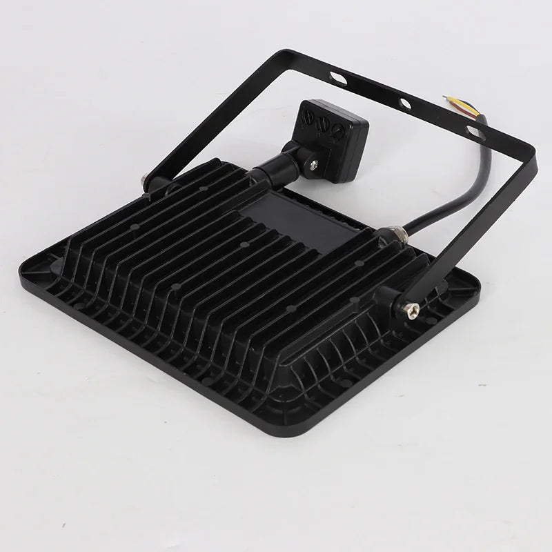 projecteur led 50w ip66 noir moderne capteur pir réglable 220v 110v