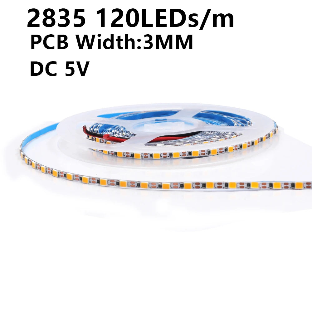 ruban led blanc flexible smd 120 leds metre adhésif salon chambre