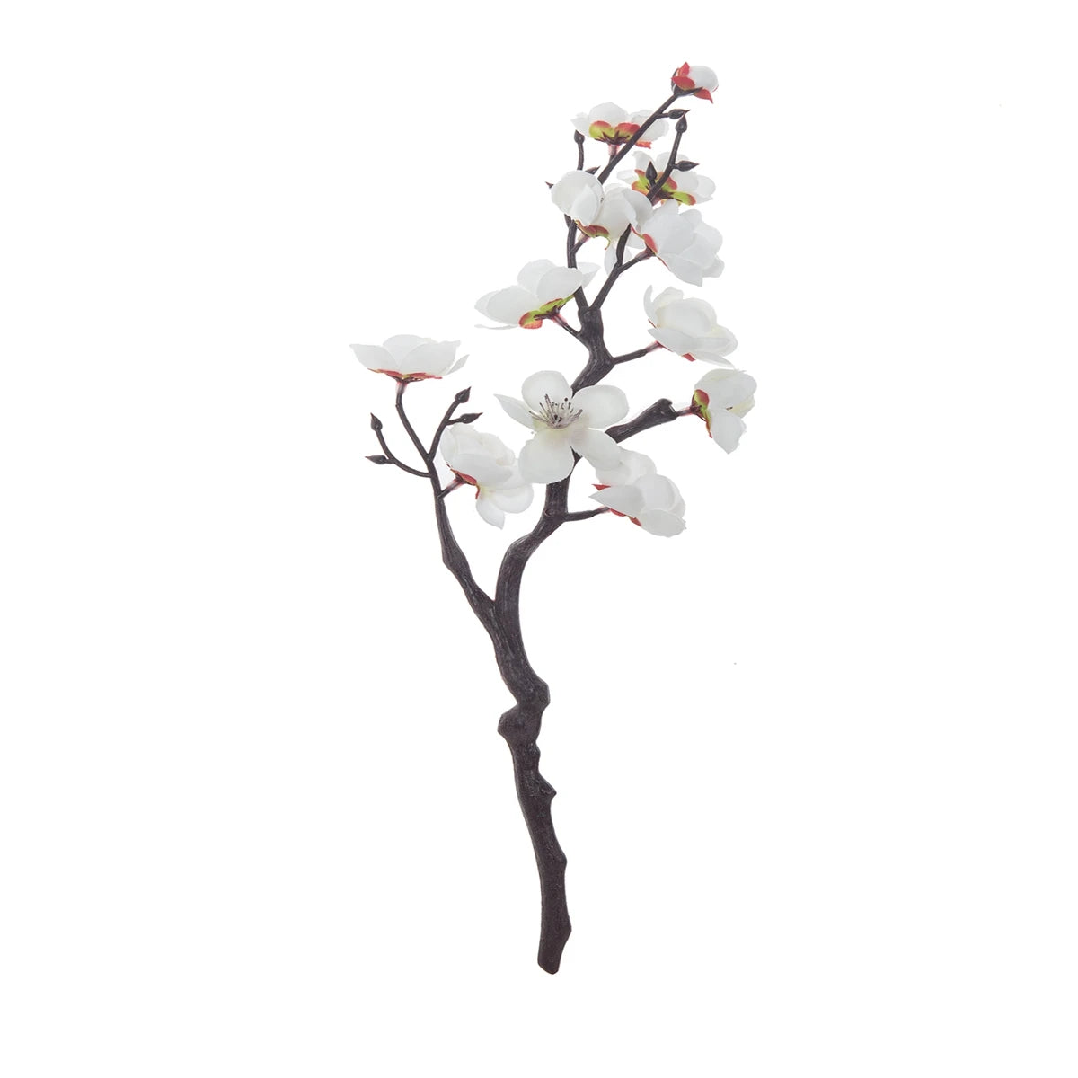 accessoire décoration moderne vase blanc gris fleurs artificielles soie branche printemps extérieur mariage fêteDecorationMaison