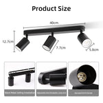 spots led plafonniers gu10 remplaçables ampoules modernes éclairage intérieur chambre cuisine