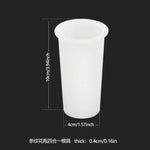 vases silicone rayés blanc bleu moderne ensemble quatre déco bricolage